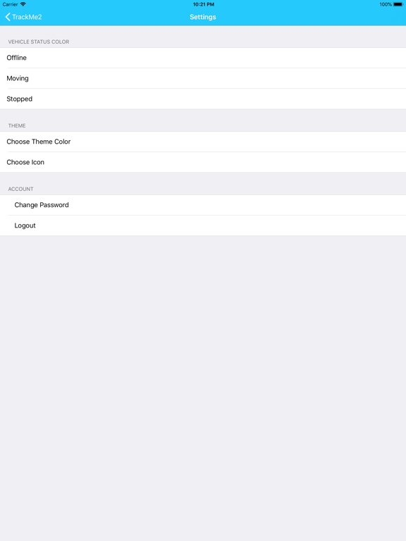 Trackme2 iPad screenshot 5 - Navigation app