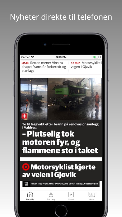 Avisa Valdres Nyheter Screenshot