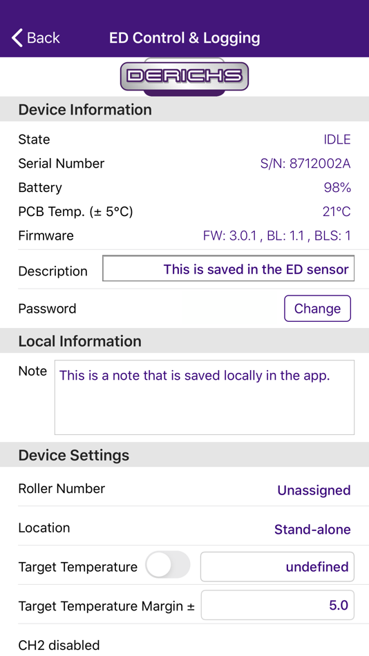 #3. Derichs ED Monitor (iOS) Podle: Derichs GmbH