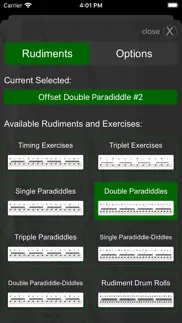 drummer itp - rudiment trainer iphone resimleri 2