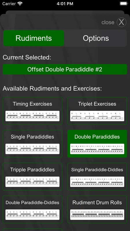 Drummer ITP - Rudiment Trainer screenshot 2 of 9