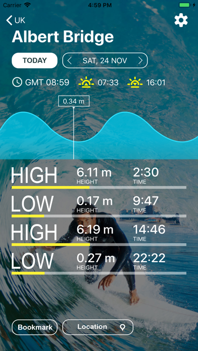 UK Tides - Tide Predictionsのおすすめ画像1