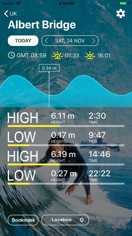 UK Tides - Tide Predictions screenshot-0