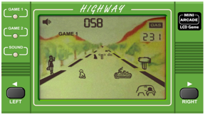 Highway LCD Game screenshot