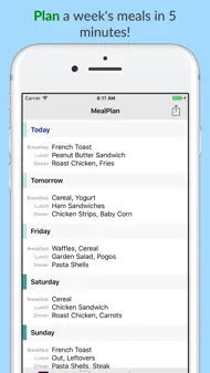 MealPlan+ iphone bilder 1