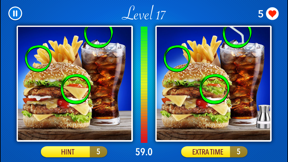 Find 5 differences! screenshot