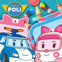 Robocar Poli Painting Fun