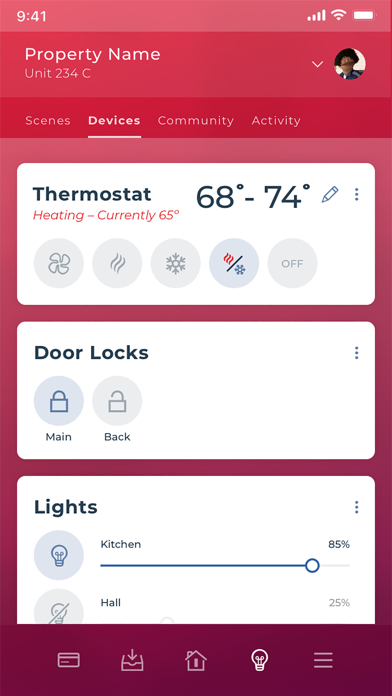 Resident Portal Mobile Screenshot