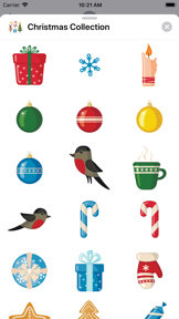 Christmas Theme Sticker Pack screenshot