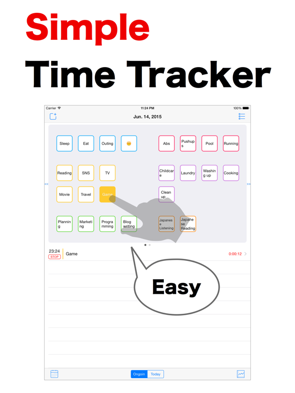 Screenshot #4 pour LogCalendar - Time Tracker
