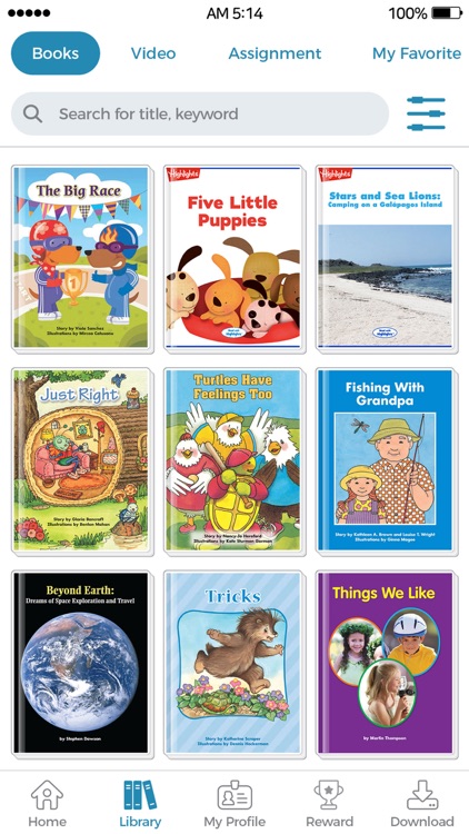 Highlights Library Reading