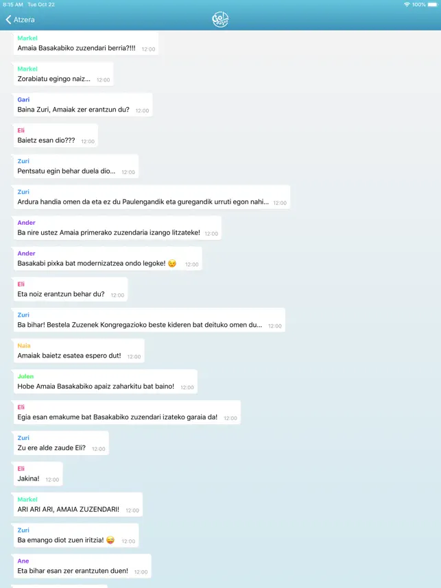 Screenshot 2 Go!azen EiTB iphone