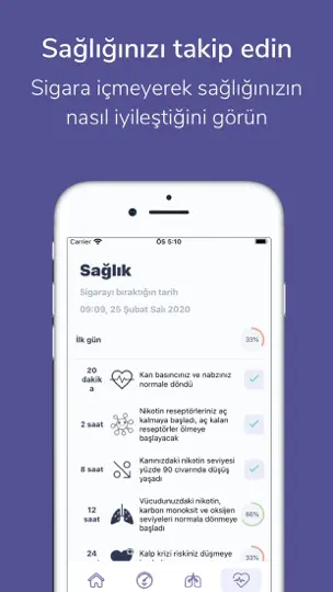 Sigarayı Bırakın iPhone Ekran Görüntüsü 5