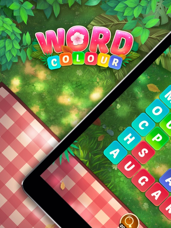 Screenshot #1 for Word Colour-Puzzle Games