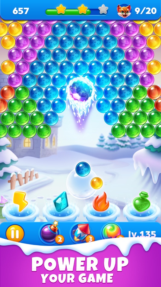 #1. Bubble Bling (iOS) 由: Adevote Interactive