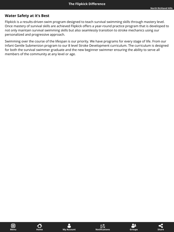 Screenshot #6 pour Flipkick Swim Academy