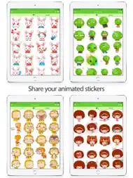 Stickers Packs PlusApp ipad bilder 1