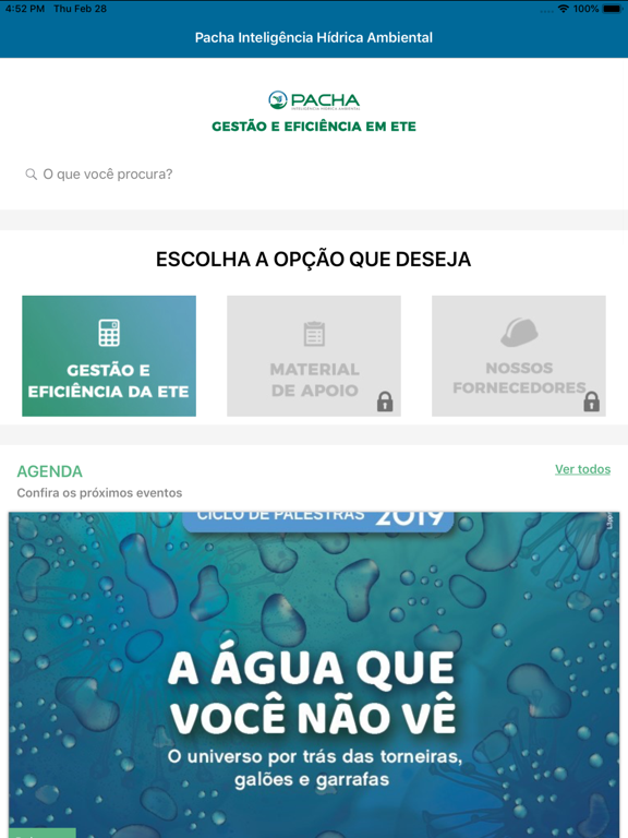 Screenshot #4 pour Gestão de água e efluentes