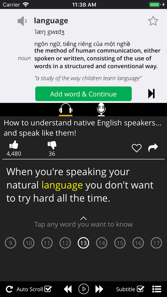 #2. English Subtitle: Learn Engvid (iOS) By: Loc Nguyen