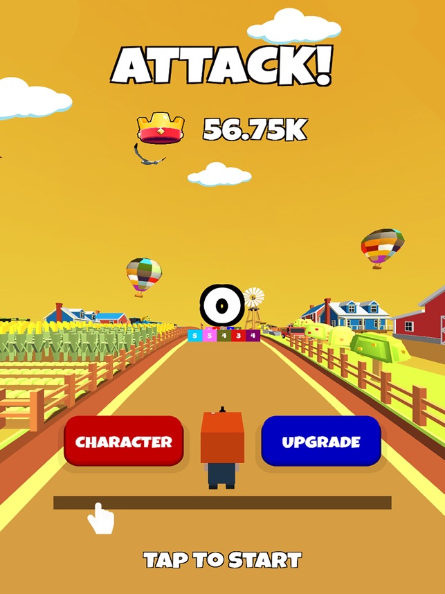 Attack: Block Shooting Gun, game for IOS