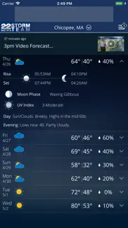 wwlp weather iphone screenshot 3