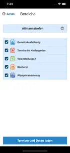 Gemeinde Allmannshofen App screenshot #2 for iPhone