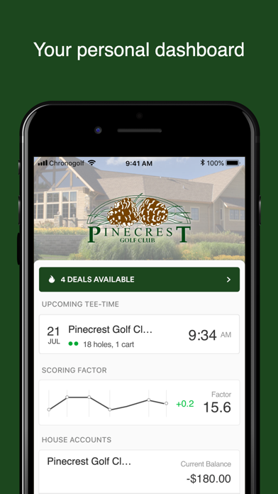 Pinecrest Golf Club Screenshot