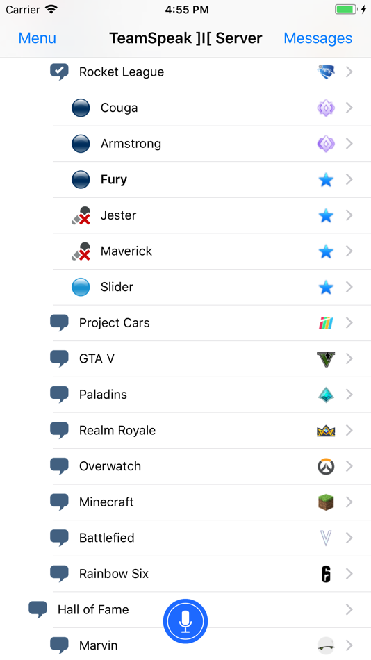 #2. TeamSpeak 3 (iOS) 由: TeamSpeak Systems Inc