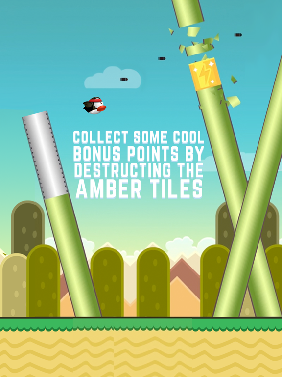 Flappy Bird Shooter iPad screenshot 4 - Games app