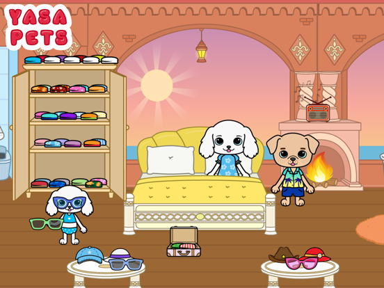 Yasa Pets Vacation iPad screenshot 8 - Games app