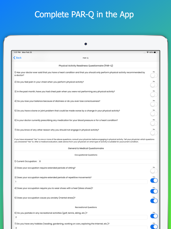 Inspired By Purpose iPad screenshot 4 - Health & Fitness app
