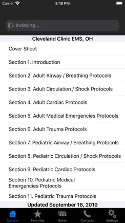 Cleveland Clinic EMS Protocols iPhone image 2