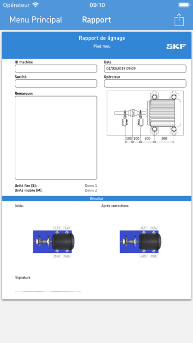 Screenshot #3 pour SKF Soft foot