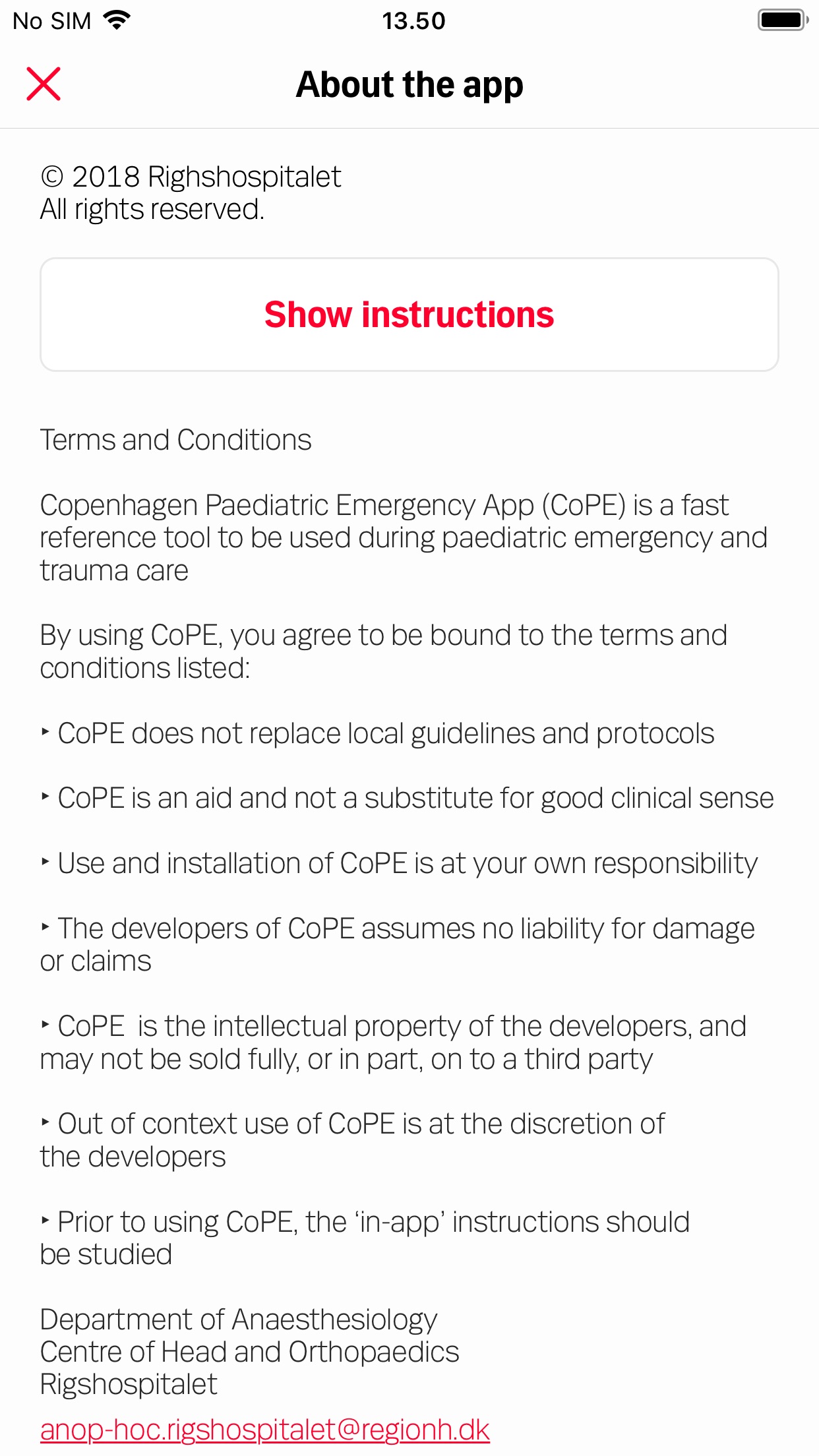 Screenshot 4 of CoPE Paediatric Emergency