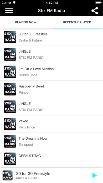 Stix FM Radio screenshot 2