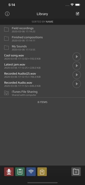 ‎AudioShare Screenshot