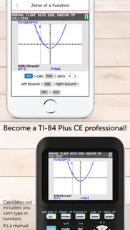 ti-84 ce calculator manual iPhone Captures Décran 1