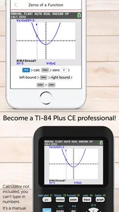 TI-84 CE Calculator Manual iPhone image 1
