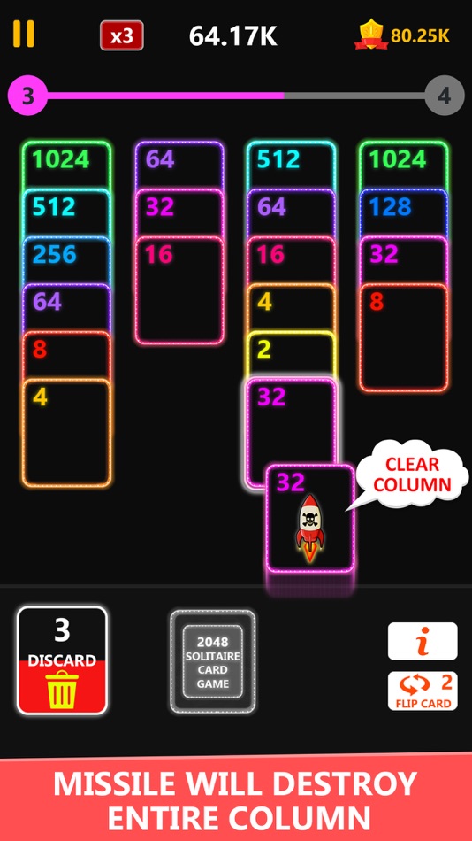 #2. 2048 Solitaire Card Game (iOS) 由: Mrudul Babariya