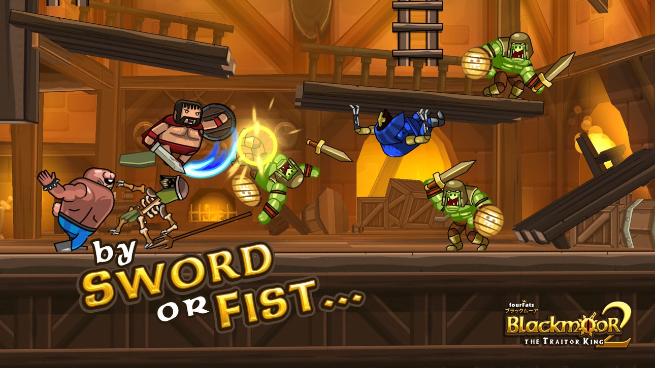 Blackmoor 2 - Free Hack screenshot 2 - iOS game interface