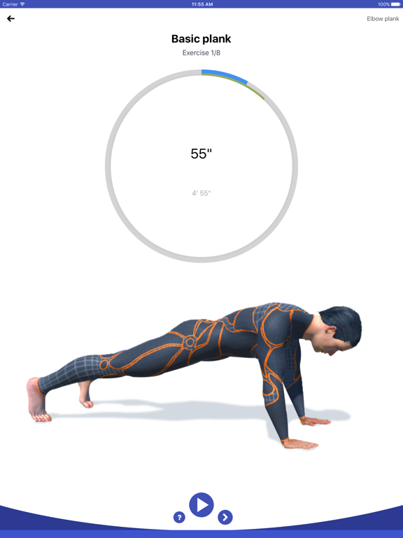 5 Minute Plank Abs Challengeのおすすめ画像4