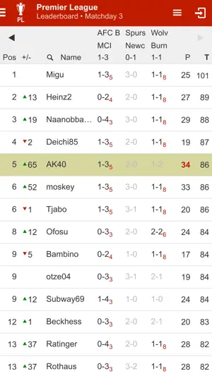 Kicktipp screenshot 4