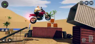 Captura de Pantalla 6 Dirt Bike Rider juegos de acro iphone