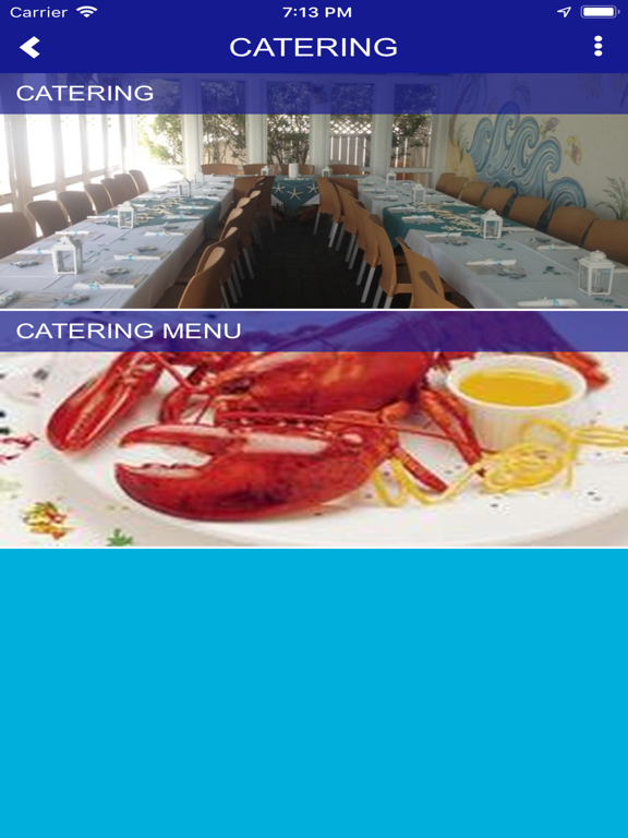 Michael's Seafood Restaurant iPad screenshot 5 - Travel app