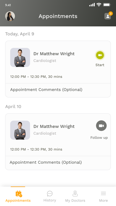 Screenshot #3 pour Medstars NHS Patient