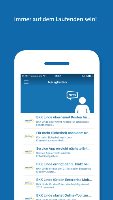 BKK Linde Service App Screenshot