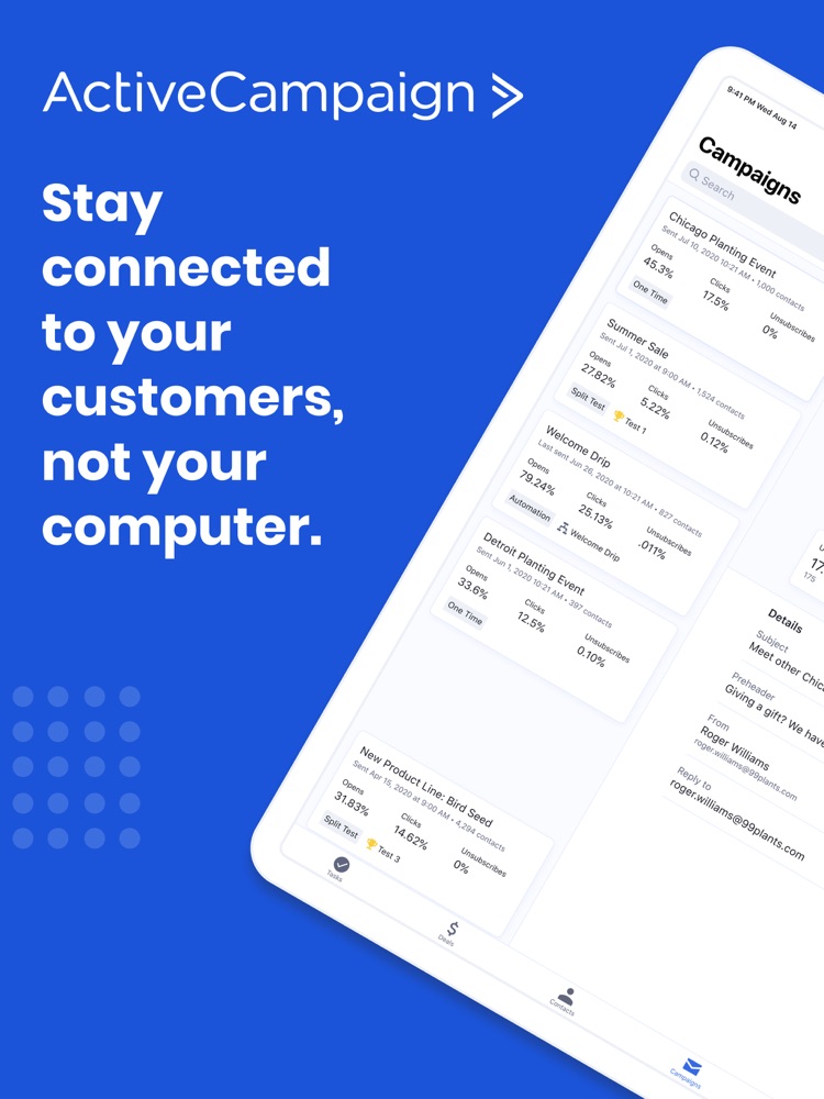 ActiveCampaign App for iPhone Free Download ActiveCampaign for iPad & iPhone at AppPure