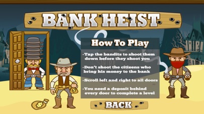 The Bank Heist Shoot Em Up Screenshot