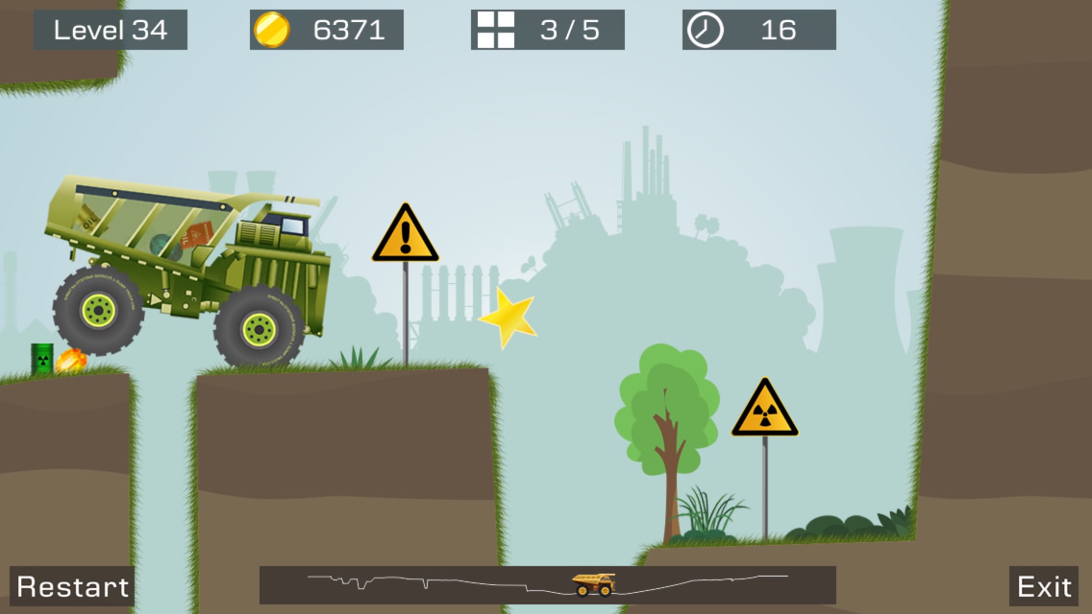 Screenshot do app Big Truck -Mine Express Racing