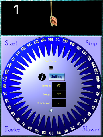 Baton Metronome - náhled
